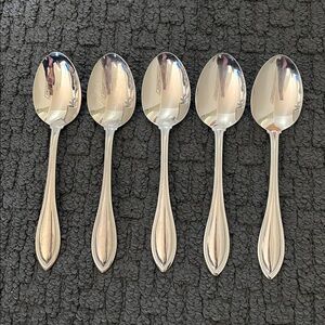 Oneida Arbor-American Harmony Stainless Soup Spoons (5)